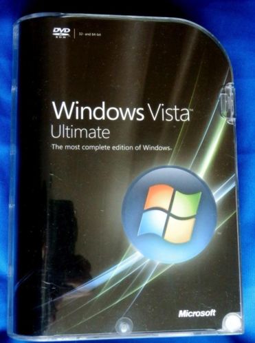 Windows Vista ultimate besturingssoftware