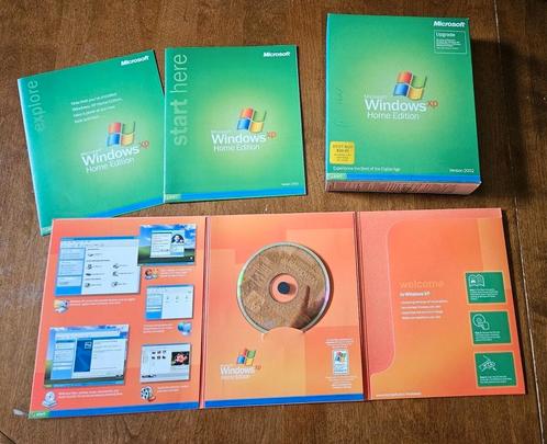 Windows XP Home Edition Pc Big Box Nieuw