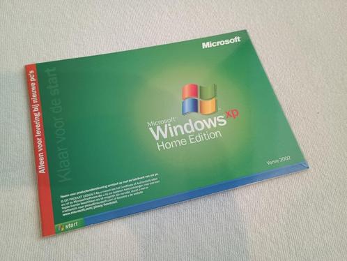 Windows XP home edition versie 2002 nieuw en in seal