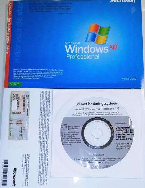 Windows XP Professional 2002 SP3 NL 2009 CD Universeel OEM