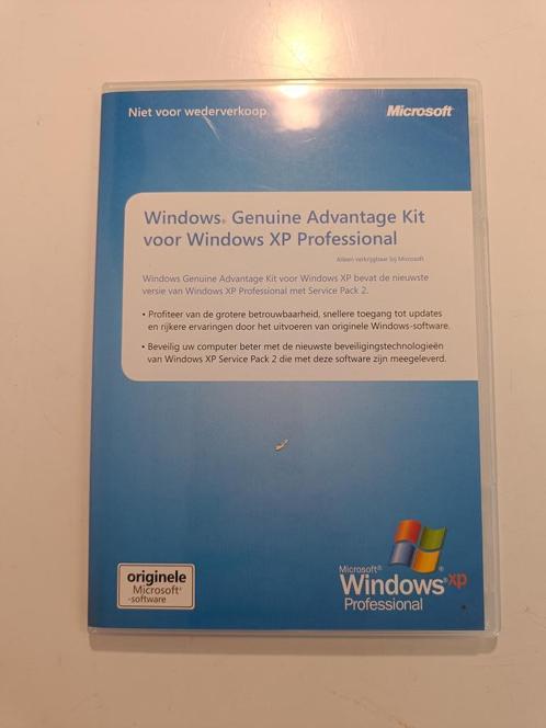 Windows XP Professional Genuine Advantage Kit met SP2 (NL)