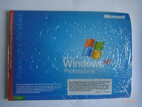Windows XP Professional Nederlands Sealed 