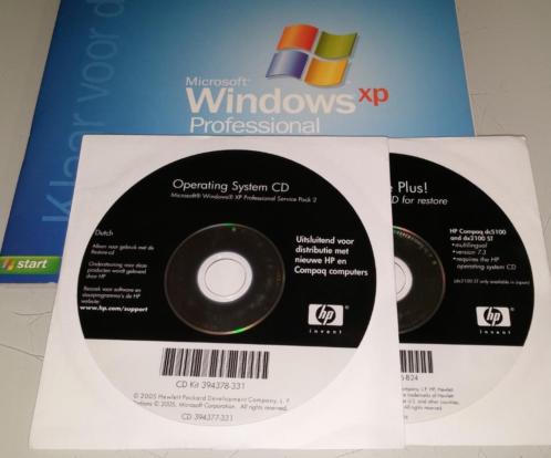 Windows XP Professional SP2 Nederlandstalig 2005 Pro CD NL