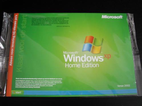 Windows XP serv pack 2 origineel ongebruikt  licentie code 