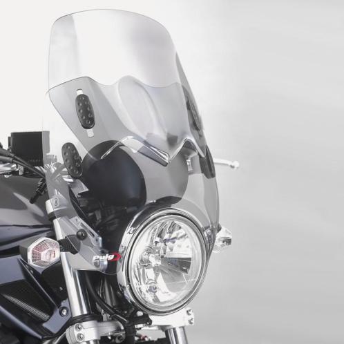 Windscherm Puig Up and Down rookgrijs