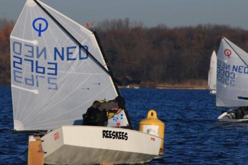Winner Optimist, gaat als de brandweer