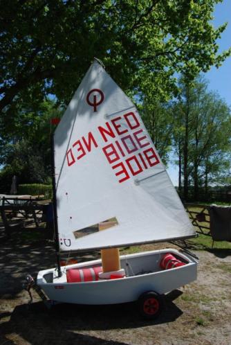 Winner wedstrijd Optimist NED 3018