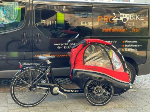 Winter congaroo   bakfiets met 5 versnellingen