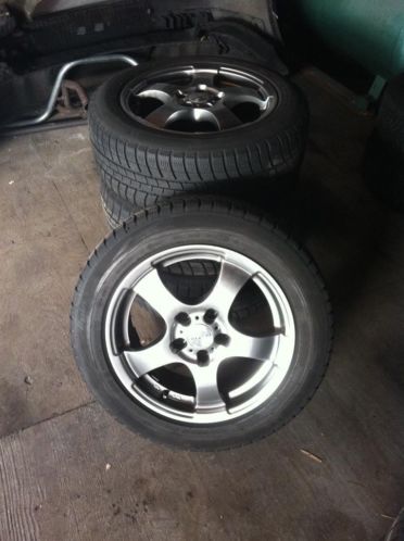 Winterbanden op alu velg Michelin Pilot Alpin 2555516 R16