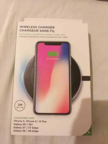 Wireless lader voor Iphone en Samsung Galaxy series