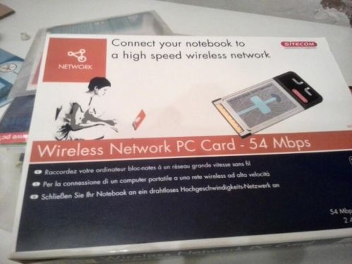 Wireless network pc card