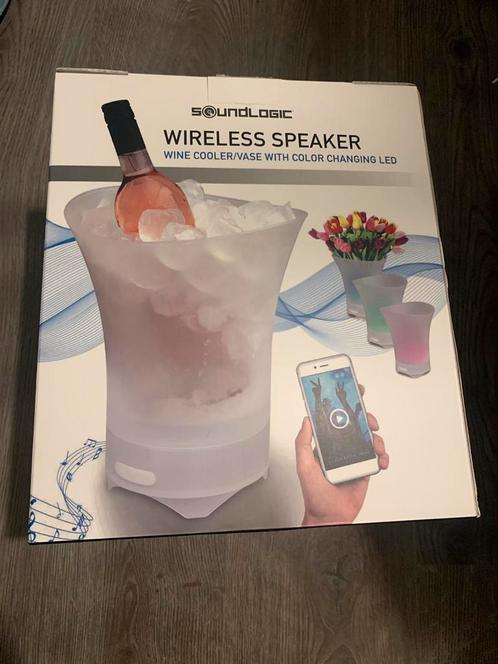 Wireless Speaker Wine CoolerVase with color changing led