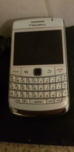 Witte BlackBerry Bold 9700