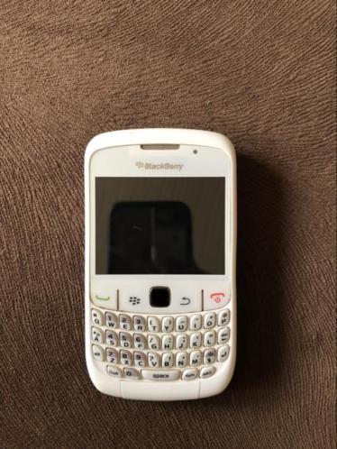 Witte BlackBerry curve 8520