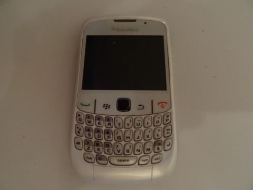 Witte, goed werkende BlackBerry Curve