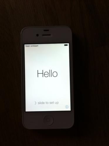 Witte iPhone 4