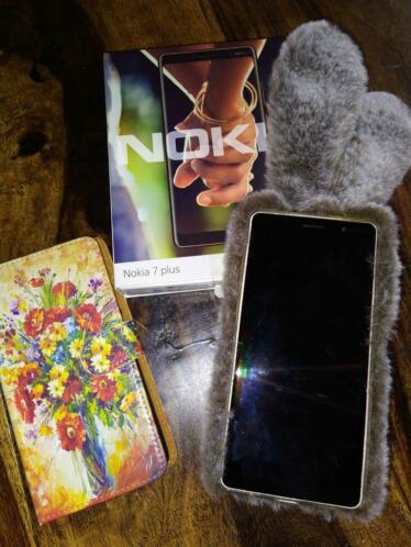 Witte Nokia 7 plus