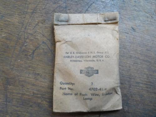 WLA WLC HARLEY DAVIDSON LIBERATOR wire marker lamp