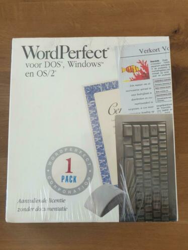 WordPerfect voor DOS, Windows en OS2 sealed
