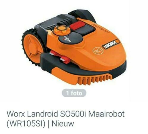 Worx Landroid SO500i robot grasmaaier (WR105SI) 