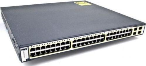 WS-C3750-48PS-S, Cisco 3750 series 48P 10100 Switch, PoE
