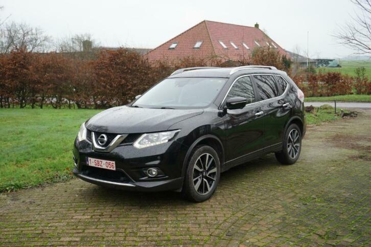 X trail 1.6 dci aut. 2017 zwart, luxe uitv. Belgisch kent.