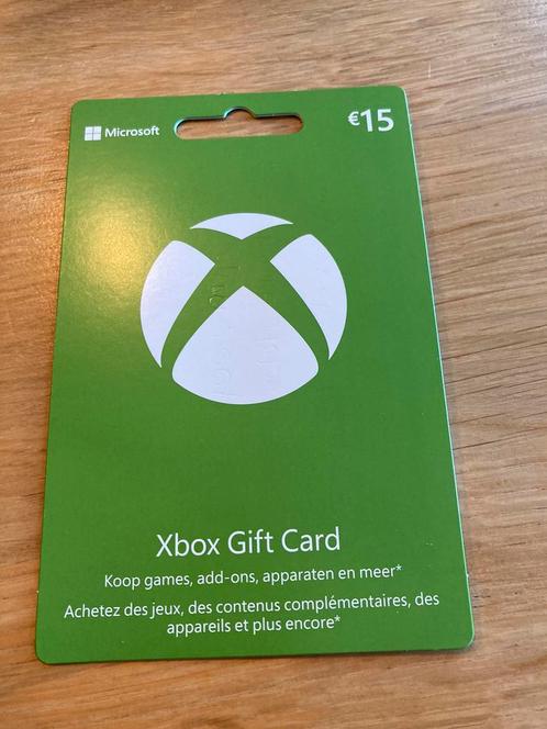 Xbox gift card.
