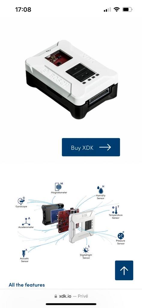 Xdk sensors bosch