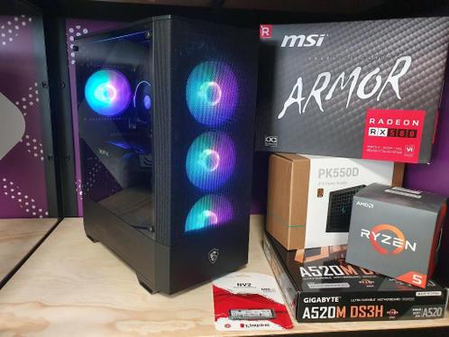 Xgaming Ryzen 5 3600  AMD Radeon RX 580 8GB  16GB  500GB