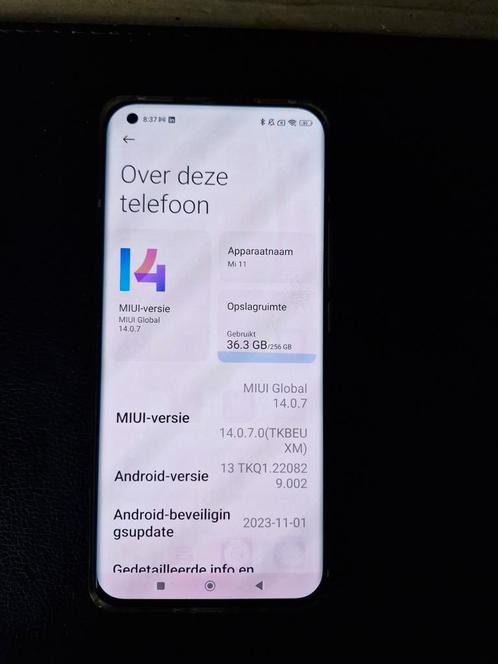 Xiaomi mi 11 256gb 5g in topstaat