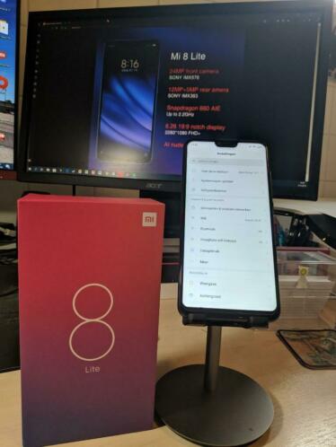 Xiaomi Mi 8 Lite (4GB 64GB) Zwart ZGAN