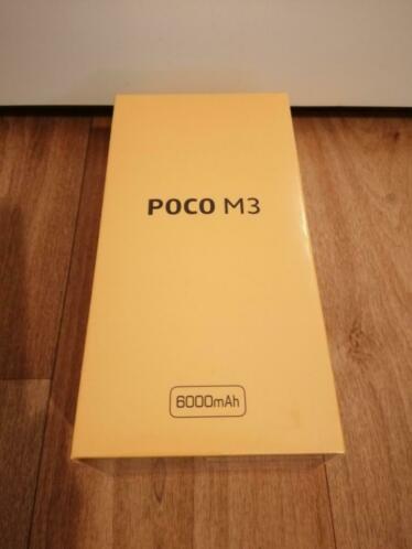 Xiaomi Poco M3 zwart 128 GB (NIEUW  geseald in doos)