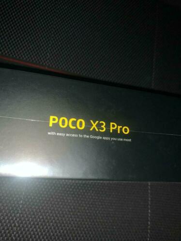 Xiaomi Poco X3 Pro 128 GB Phantom Black NIEUW IN SEAL