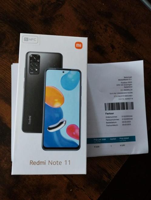 Xiaomi Redmi 11note 128gb nieuw in doos geseald