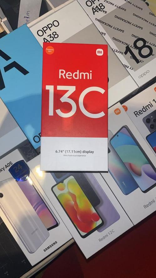 XIAOMI Redmi 13C - 128GB Zwart 4GBRAM nieuwe toestel geseald