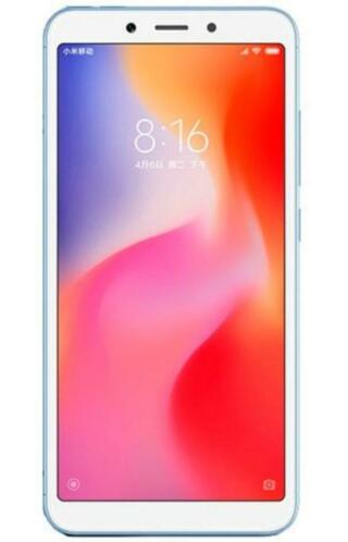 Xiaomi Redmi 6 3GB 32GB Blauw Gloednieuw