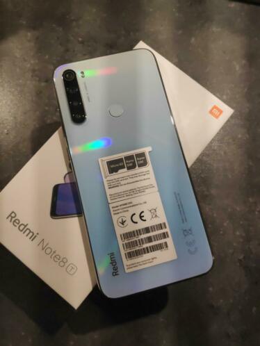 Xiaomi Redmi Note 8T Wit  bescherming
