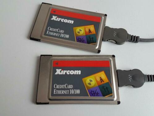 Xircom Lan fax PCMCIA Cards