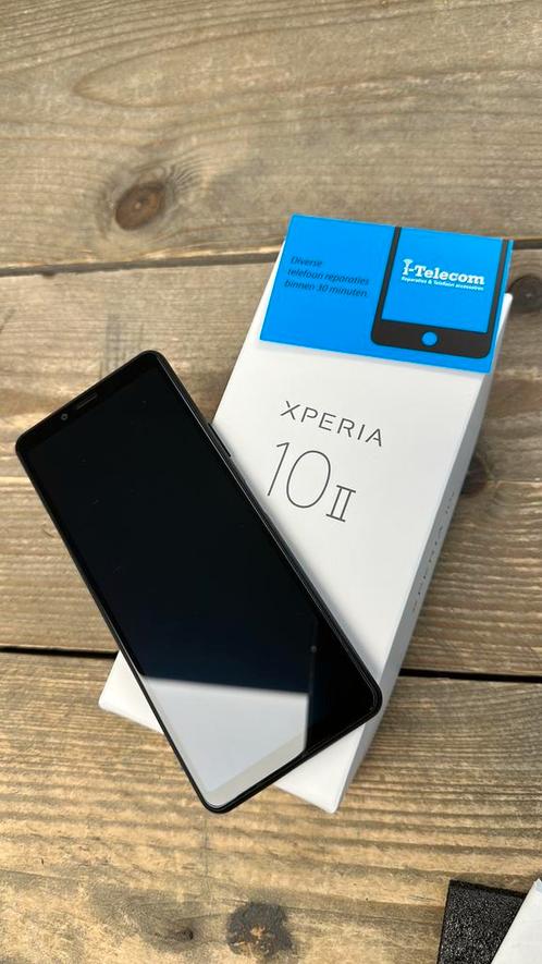 Xperia 10 ii black 128 GB met garantie