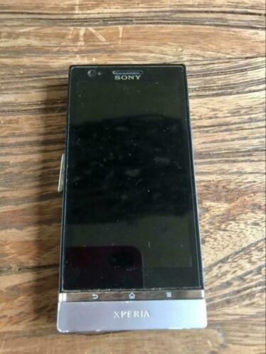 Xperia telefoon zwart