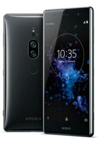 Xperia XZ2 Premium zwart in nieuwstaat