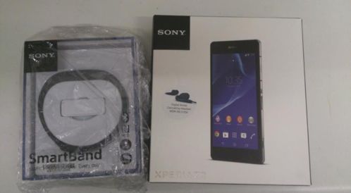 Xperia z2  Sony smart band. Nieuw amp geseald 