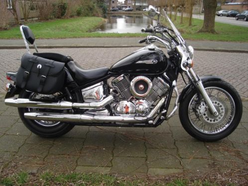 XVS1100Dragstar 1999, mooie motor, weinig kms. veel extras