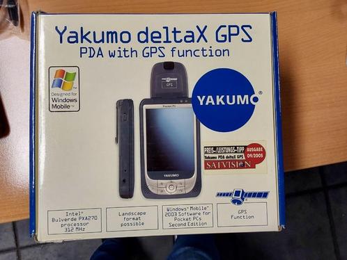 Yakumo deltax GPS PDA met GPS functie