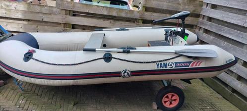 Yam 300 rubberboot met elektromotor yamaha