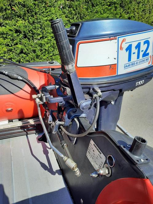 Yamaha 15 pk 2 takt kortstaart ex brandweer motor