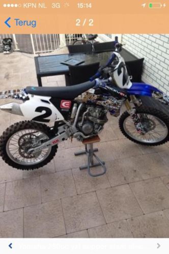 Yamaha 250 yzf ( SUPPER STAAT )