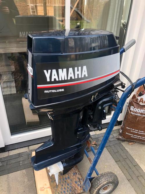 Yamaha 30pk kortstaart tweetakt met afstandsbediening