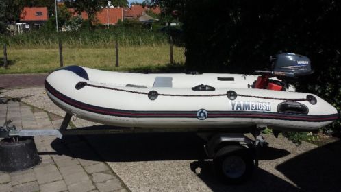 Yamaha 310sti, 4pk 4takt motor incl trailer