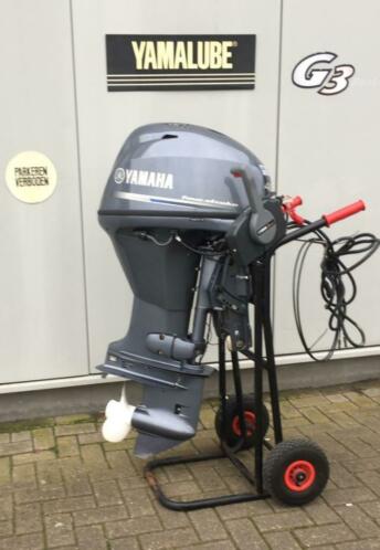 yamaha 40 pk injectie met 123 draai uren dealer onderhouden